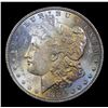 Image 2 : 1886/188-p Rainbow Toned Vam 4 Morgan Dollar $1 Grades Select Unc