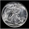 Image 2 : 1944-p Walking Liberty Half Dollar 50c Grades Choice+ Unc