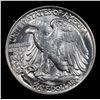 Image 3 : 1944-p Walking Liberty Half Dollar 50c Grades Choice+ Unc