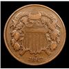 Image 2 : 1867 Two Cent Piece 2c Grades xf