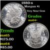 Image 1 : 1880-s Morgan Dollar $1 Grades Choice+ Unc