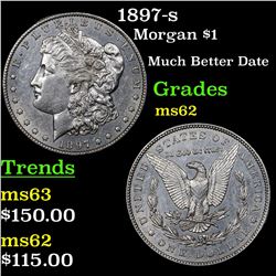1897-s Morgan Dollar $1 Grades Select Unc