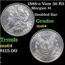 1888-o Vam 36 R5 Morgan Dollar $1 Grades Choice Unc