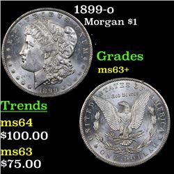 1899-o Morgan Dollar $1 Grades Select+ Unc