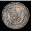 Image 3 : 1881-s Rainbow Toned Morgan Dollar $1 Grades Choice+ Unc