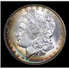 Image 2 : 1883-o Rainbow Toned Morgan Dollar $1 Grades GEM Unc