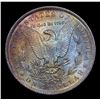 Image 3 : 1883-o Rainbow Toned Morgan Dollar $1 Grades GEM Unc