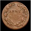 Image 3 : 1863 Turban Liberty Civil War Token 1c Grades vf+