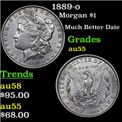 1889-o Morgan Dollar $1 Grades Choice AU