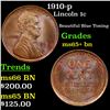 Image 1 : 1910-p Lincoln Cent 1c Grades GEM+ Unc BN
