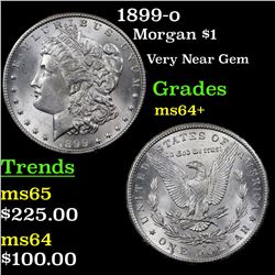 1899-o Morgan Dollar $1 Grades Choice+ Unc