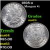 Image 1 : 1898-o Morgan Dollar $1 Grades Select+ Unc