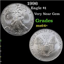 1996 Silver Eagle Dollar $1 Grades