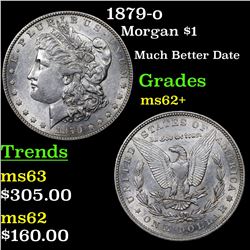 1879-o Morgan Dollar $1 Grades Select Unc