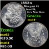 Image 1 : 1882-s Morgan Dollar $1 Grades Choice+ Unc