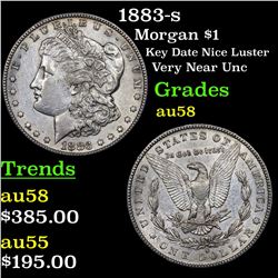 1883-s Morgan Dollar $1 Grades Choice AU/BU Slider