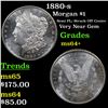Image 1 : 1880-s Morgan Dollar $1 Grades Choice+ Unc