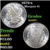 Image 1 : 1879-s Morgan Dollar $1 Grades Select Unc