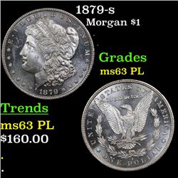 1879-s Morgan Dollar $1 Grades Select Unc PL