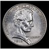 Image 2 : 1918 Lincoln Old Commem Half Dollar 50c Grades Choice Unc