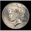 Image 2 : 1927-p Peace Dollar $1 Grades Select+ Unc