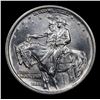 Image 2 : 1925 Stone Mountain Old Commem Half Dollar 50c Grades Choice+ Unc