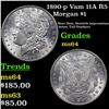 Image 1 : 1890-p Vam 11A R5 Morgan Dollar $1 Grades Choice Unc