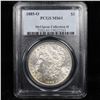 Image 8 : 5 Unc Morgan $1 Graded By PCGS Mixed Dates From The McClaren Collection