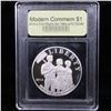 Image 2 : Proof 2014-P Civil Rights Act Of 1964 Modern Commem Dollar $1 Graded GEM++ Proof Deep Cameo By USCG