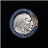 Image 2 : Buffalo Nickel Shotgun Roll in Old Bank Style 'Bell Telephone'  Wrapper 1920 & d Mint Ends