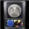 Image 3 : 1991-1995-d WWII Modern Commem Dollar $1 Graded ms70, Perfection By USCG