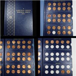 Partial Lincoln Cent Book 1959-1989 66 Coins