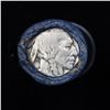 Image 2 : Buffalo Nickel Shotgun Roll in Old Bank Style 'Bell Telephone'  Wrapper 1918 & d Mint Ends