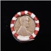 Image 2 : Mixed small cents 1c orig shotgun roll, 1917-d Wheat Cent, 1898 Indian Cent other end, N.F. String &