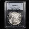 Image 4 : 5 Unc Morgan $1 Graded By PCGS Mixed Dates From The McClaren Collection