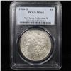 Image 8 : 5 Unc Morgan $1 Graded By PCGS Mixed Dates From The McClaren Collection
