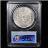 Image 9 : 5 Unc Morgan $1 Graded By PCGS Mixed Dates From The McClaren Collection