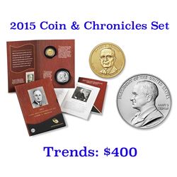 2015 Coin And Chronicle Set Harry S. Truman