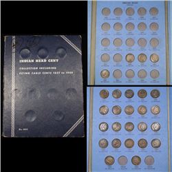 Partial Indian Cent Book 1880-1909 26 Coins