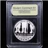 Image 2 : Proof 2010-W Disabled Veterans Modern Commem Dollar $1 Graded GEM++ Proof Deep Cameo By USCG