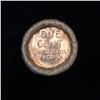 Image 3 : ***Auction Highlight*** Uncirculated 1c orig shotgun roll, 1954-s  In Old Brinks wrapper  (fc)