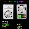 Image 1 : ***Auction Highlight*** NGC 1900-p Morgan Dollar $1 Graded ms66 By NGC (fc)