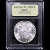 Image 4 : ***Auction Highlight*** 1889-p Morgan Dollar $1 Graded GEM+ Unc By USCG (fc)