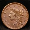 Image 2 : ***Auction Highlight*** 1838 N-4 Coronet Head Large Cent 1c Graded Select+ Unc BN BY USCG (fc)