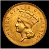 Image 2 : ***Auction Highlight*** 1878 Three Dollar Gold 3 Graded Choice Unc BY USCG (fc)