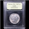 Image 4 : ***Auction Highlight*** 1907-p Barber Half Dollars 50c Graded Choice Unc By USCG (fc)