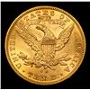 Image 3 : ***Auction Highlight*** 1891-cc 2-B Gold Liberty Eagle $10 Graded Select+ Unc By USCG (fc)