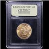 Image 4 : ***Auction Highlight*** 1891-cc 2-B Gold Liberty Eagle $10 Graded Select+ Unc By USCG (fc)
