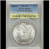 Image 7 : *Highligh Of Entire Auction** 1880-o Top 100 Vam 48 'Hangnail' R6 Morgan $1 Graded GEM Unc USCG (fc)