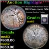 Image 1 : ***Auction Highlight*** 1915-s Panama Pacific Rainbow Toned Old Commem Half Dollar 50c Graded Select